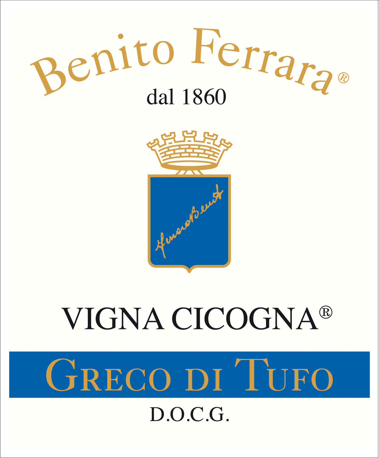 Benito Ferrara 2024 "Vigna Cicogna" Greco Di Tufo