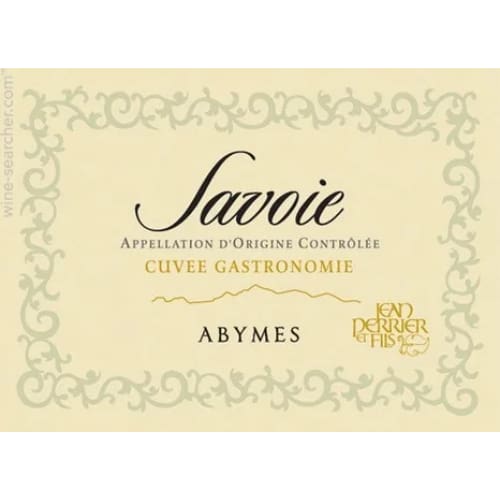 Jean Perrier et Fils Cuvee Gastronomie Savoie Abymes Wine