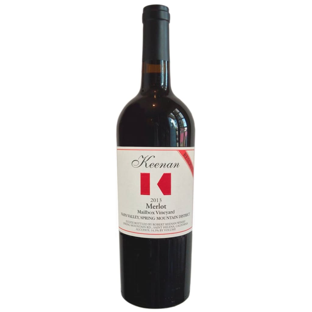 Keenan 2013 Mailbox Vineyard Spring Mountain Reserve Merlot