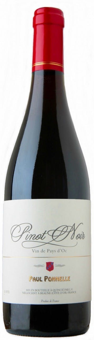 Paul Ponnelle Pinot Noir Vin de Pays d'Oc