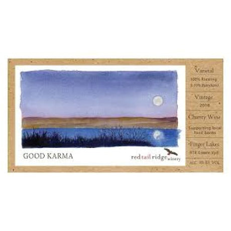 Red Tail Ridge Winery ’Good Karma’ Finger Lakes Riesling Wine
