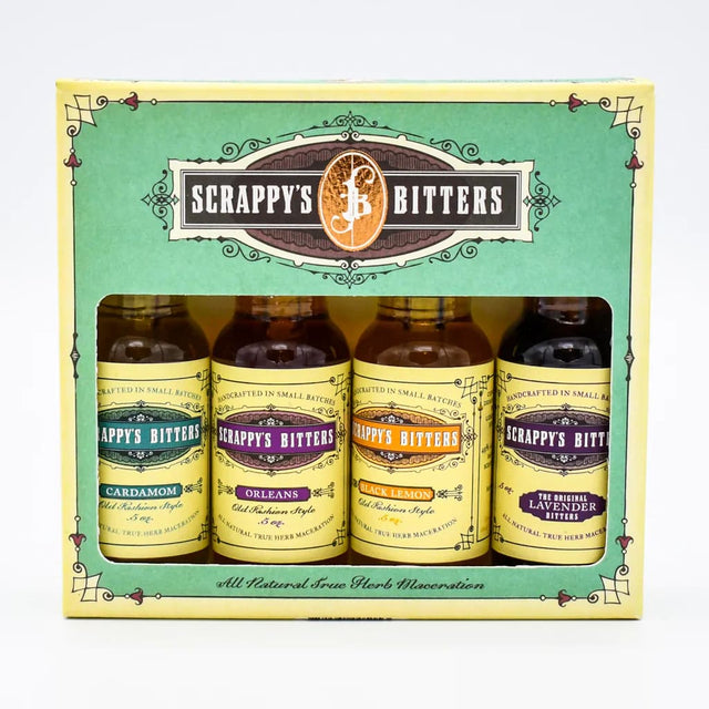 Scrappy’s Bitters New Classics Box (4 x 0.5oz) Cocktail Mixer