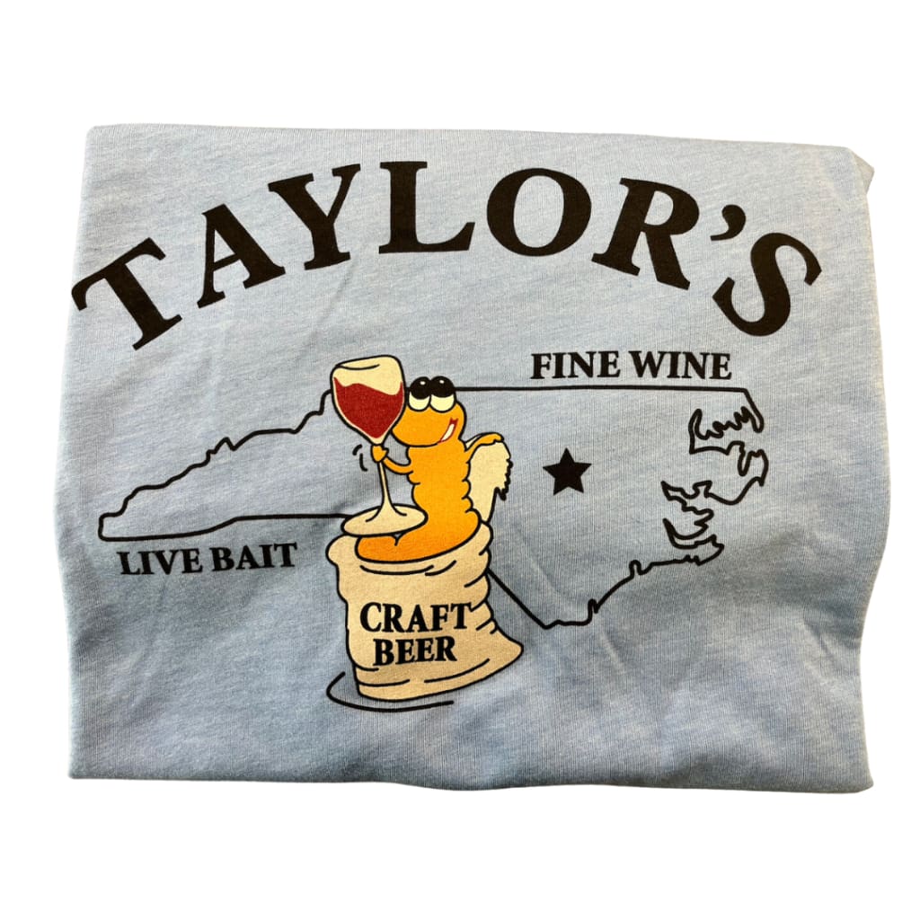 Taylor’s Logo NC Shirt Small / Light Blue Shirts