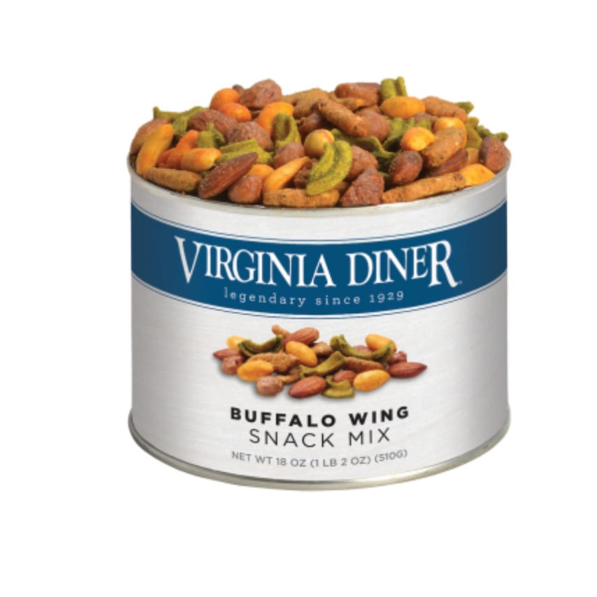 Virginia Diner Buffalo Wing Snack Mix 9oz 7oz Peanuts