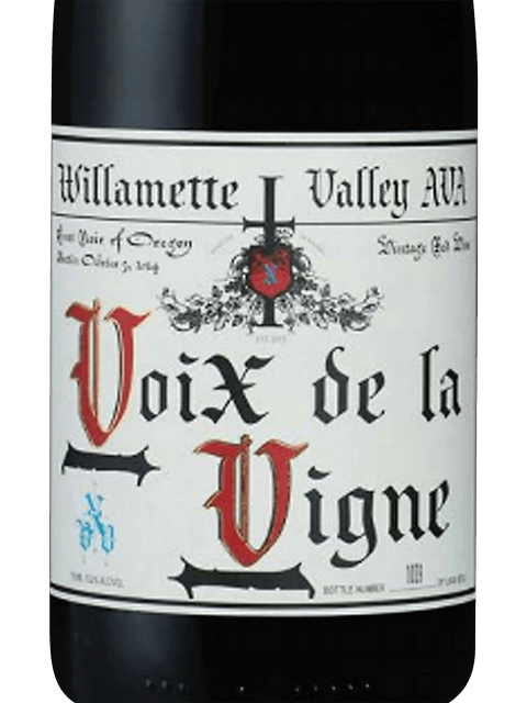 Voix de la Vigne 2024 Willamette Valley Pinot Noir