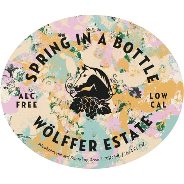 Wolffer Estate ’Spring in a Bottle’ Alcohol Free Sparkling Rose Wine