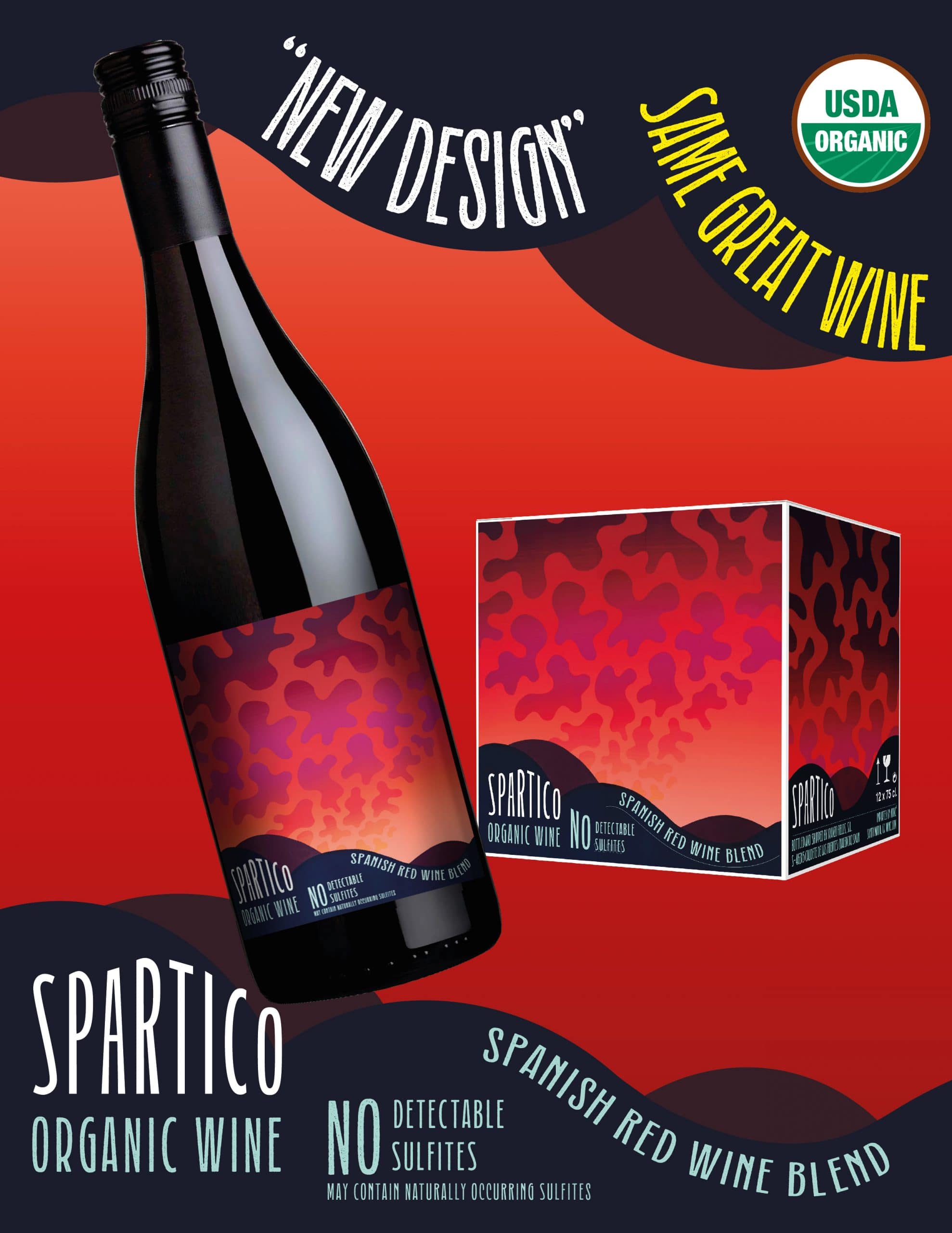 Spartico Spanish Certified Organic Red Blend Taylor's Wine Shop