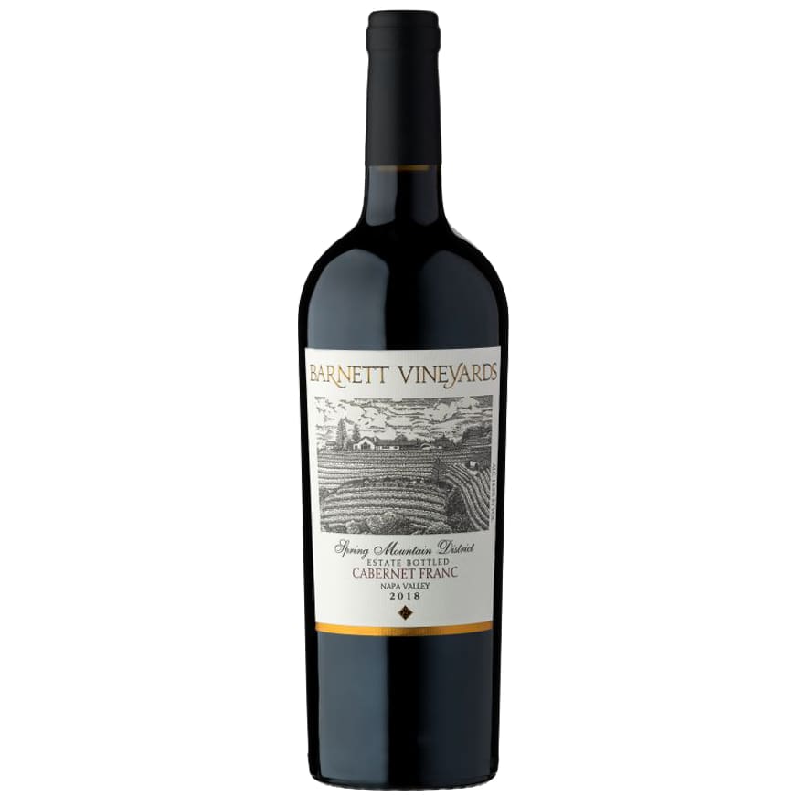 Barnett Vineyards 2018 Spring Mountain Cabernet Franc Wine