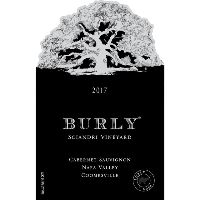 Burly 2017 Sciandri Vineyard Cabernet Sauvignon Wine