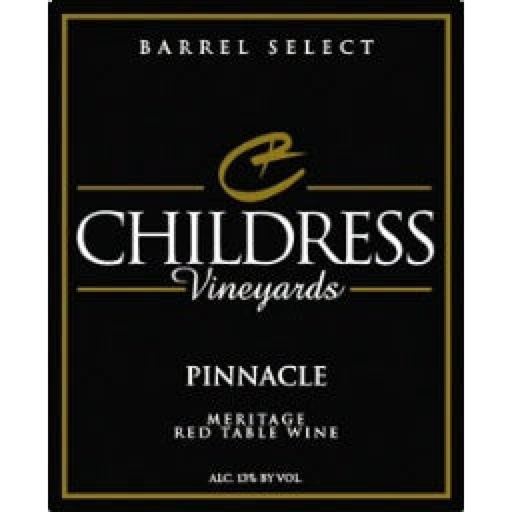 Childress Vineyards Pinnacle Meritage Wine