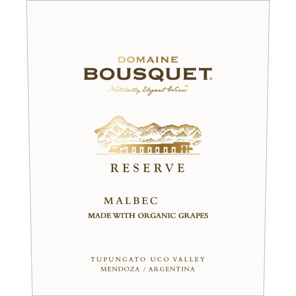 Domaine Bousquet Organic Reserve Malbec Wine