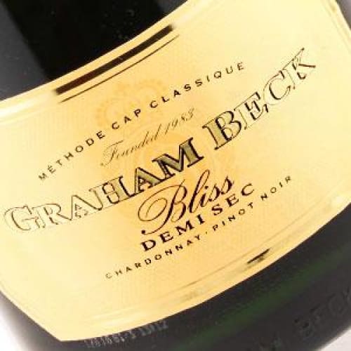 Graham Beck "Bliss" Sparkling Demi-Sec NV - Taylor's Wine Shop