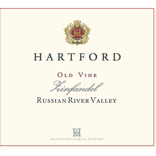Hartford 2019 Old Vine Zinfandel Russian River Valley Wine