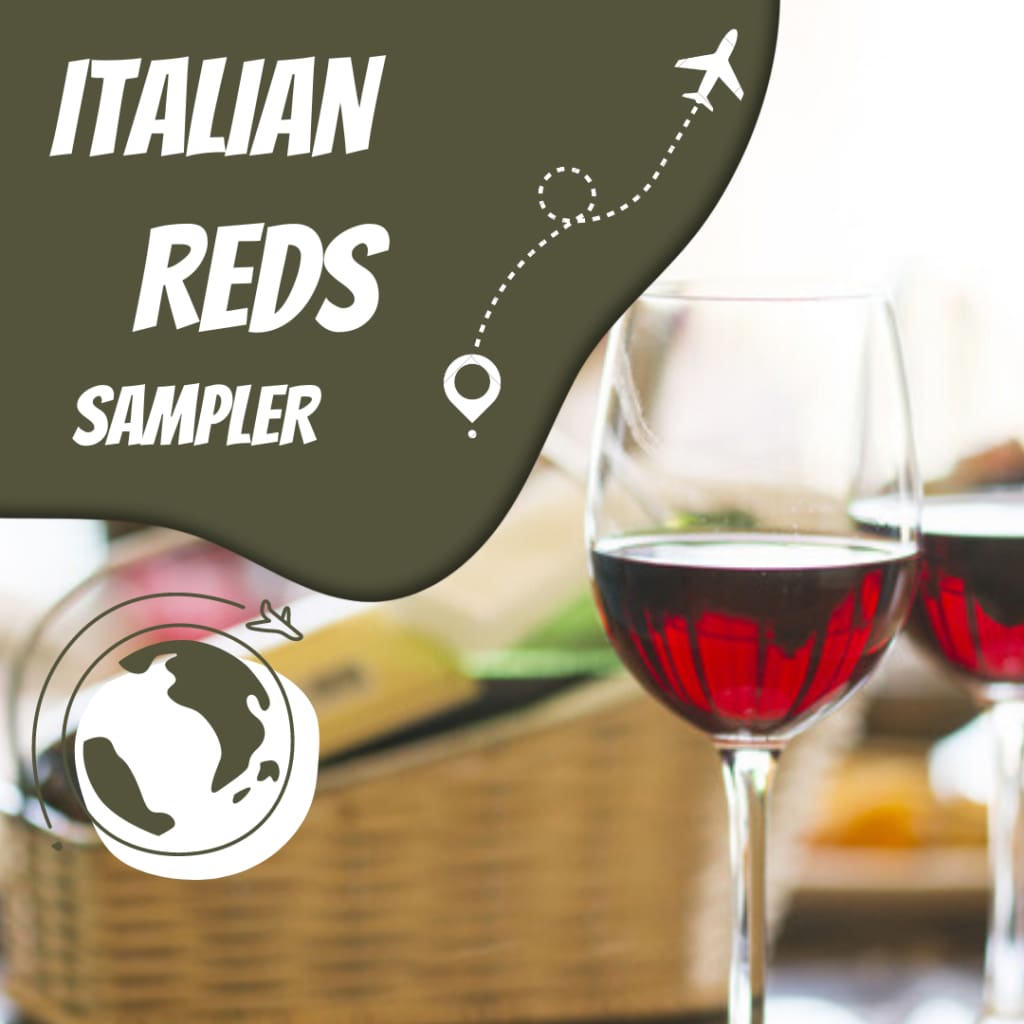 Italian Wine Month 6-pack Sampler - Classic Reds 6 pack wine