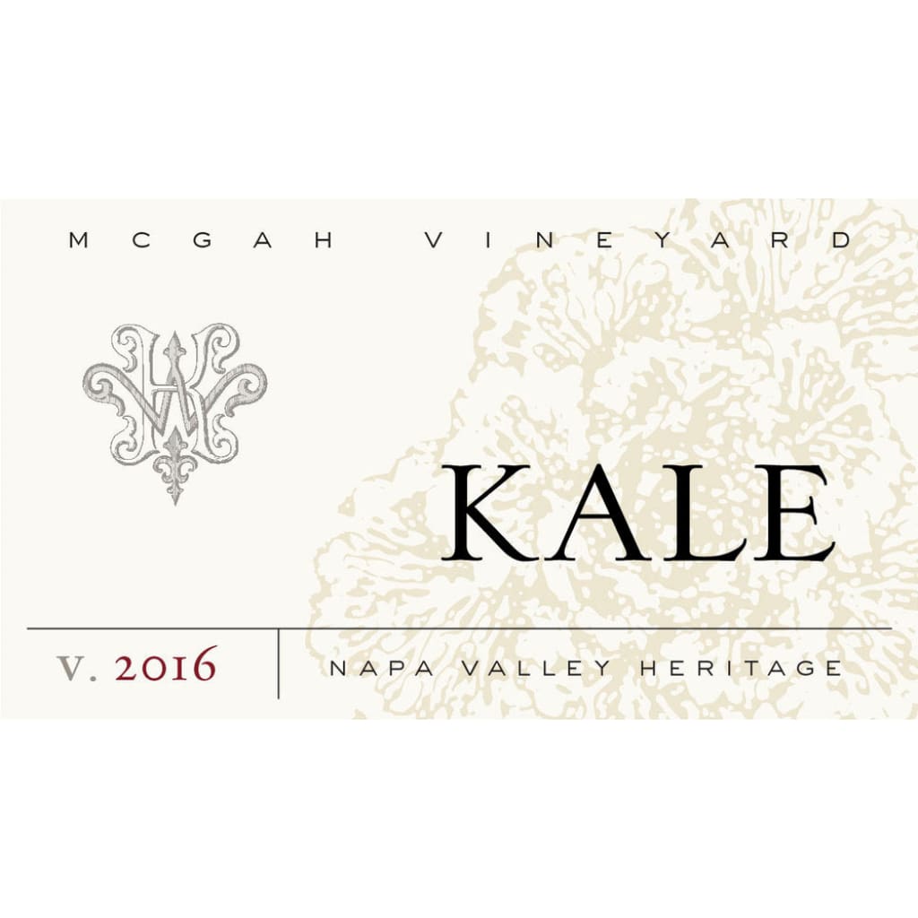 Kale Wines 2016 McGah Vineyard Heritage Red Wine