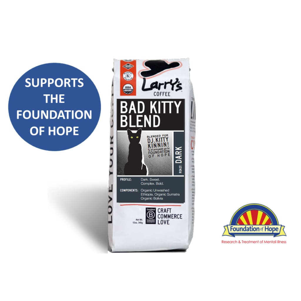 Larry’s Coffee - Bad Kitty Blend (All sizes) - Taylor's Wine Shop