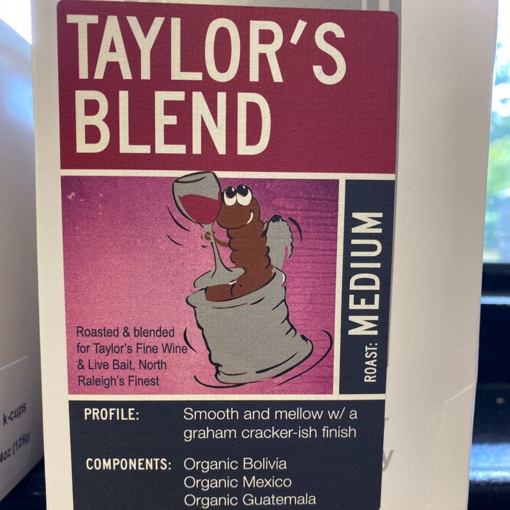 Larry’s Coffee - Taylor’s Blend K-CUPS - Taylor's Wine Shop