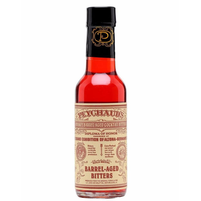 Peychaud's Whiskey Barrel Aged Aromatic Bitters (5oz) - Taylor's Wine Shop