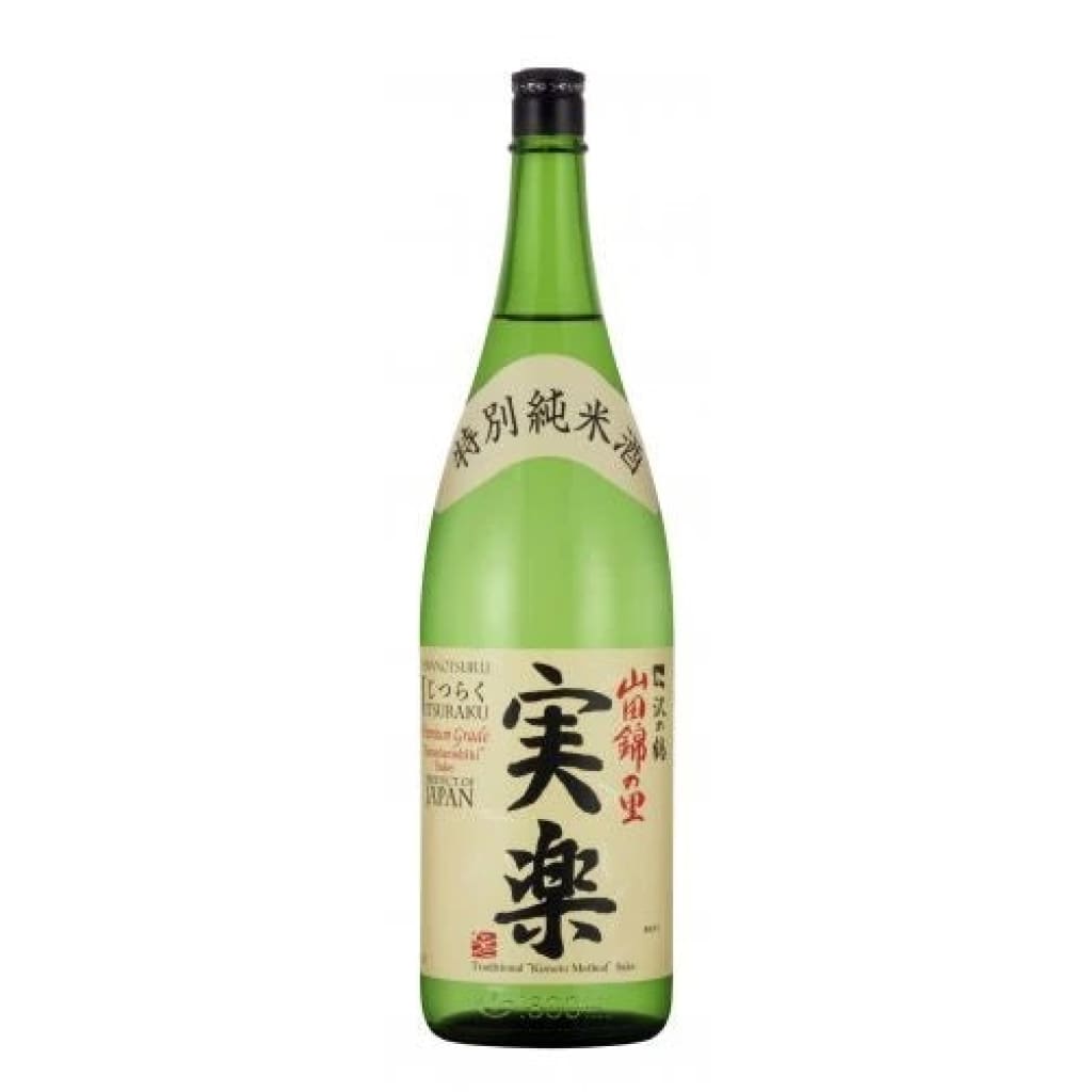 Sawanotsuru Brewery Jitsuraku Sake (1.8L) Wine