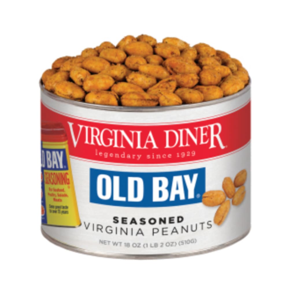 Virginia Diner OLD BAY Seasoned Peanuts 18oz Peanuts