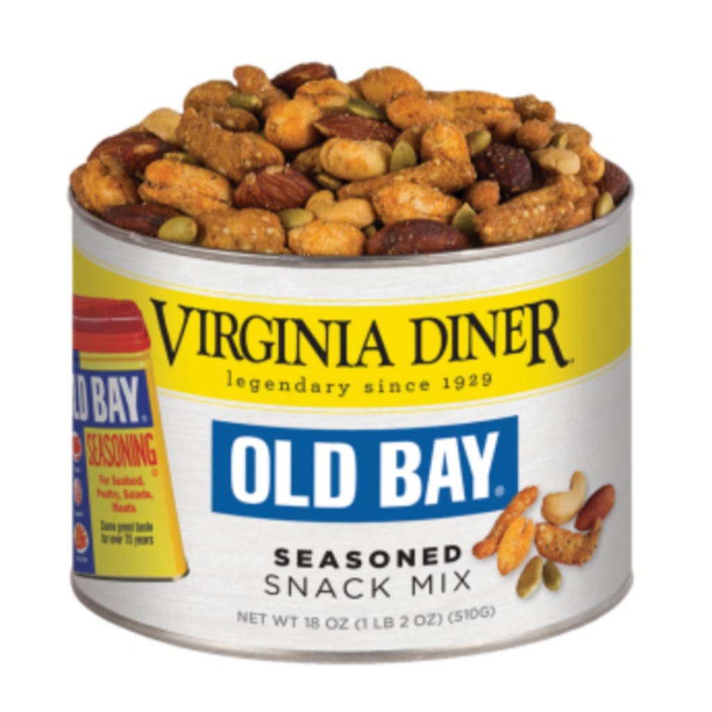 Virginia Diner OLD BAY Seasoned Snack Mix 18oz Peanuts